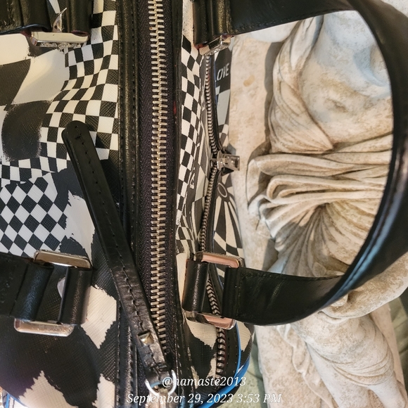 L.A.M.B. by Gwen Stefani Worthington Bristol Dartboard Bag Luxury Designer #515 - Picture 6 of 16